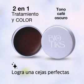 Biotiks Gel De Ceja Cacao Con Karité Y Keratina Pigmento+crecimiento