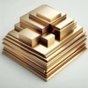0.5 mm Brass Sheet Panels Cuts 200 mm x 400