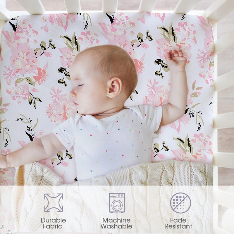 Little Grape Land Cot Bed Sheets 140 x 70 cm,