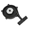 Recoil Starter Universal Aluminum Alloy Black Engine Pull Start Assembly