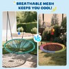 Trekassy 750lbs 40" Spider Web Saucer Tree Swing for Kids