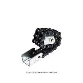 BESPORTBLE Hammer Chain Accessories for The Chain Buckle Drum Kit Pedal Chain Bass Drum Pedals Chain Drum Pedal Parts Drum Pedal Accessory Drum Replacement Parts Chain Accessory Iron Black