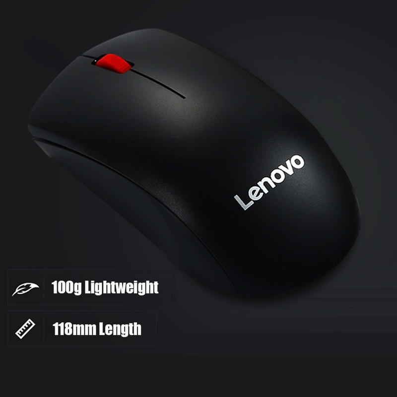 Lenovo M120 Pro Wireless Mouse 2.4GHz Laptop Mouse with USB