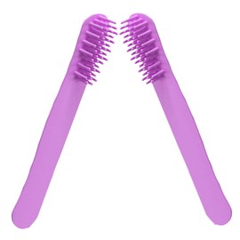 VICASKY 2pcs Slap Bracelet Hair Comb Compact Dandruff Remover Stylish Portable Design for Women for Travel the Go Hair Care