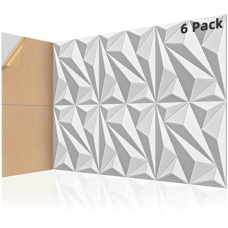 Art3dwallpanels 24" X 24" Acoustic Panels 6 Pack Soundproof Wall