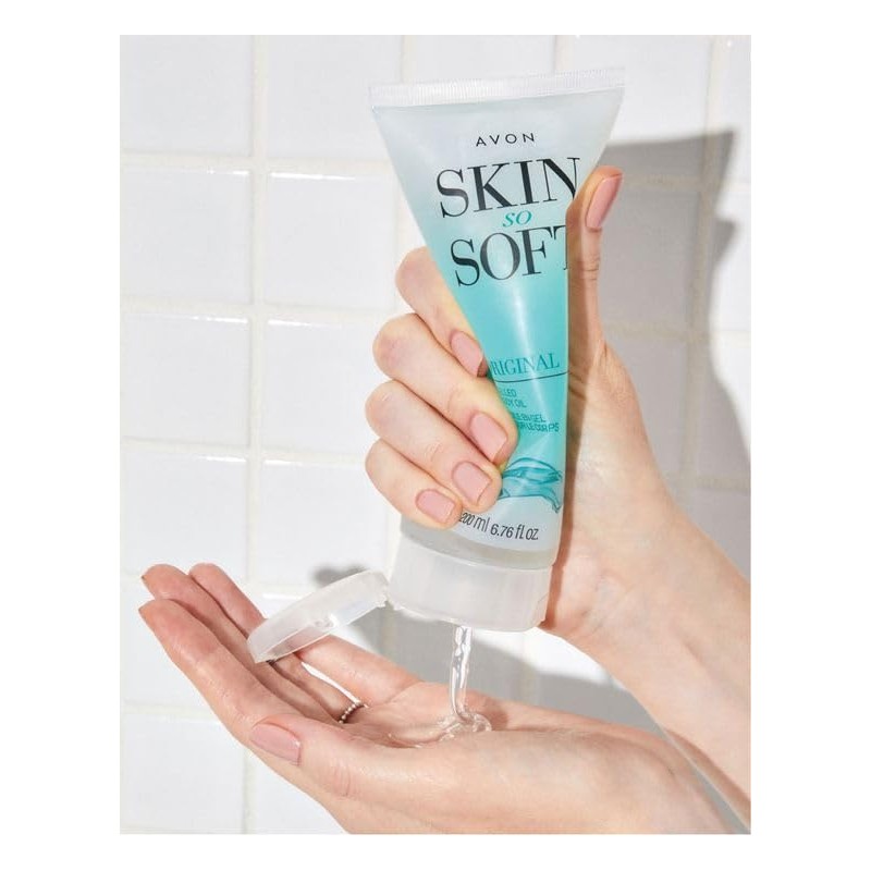 Avon Skin So Soft - Aceite corporal gel original, 6.7