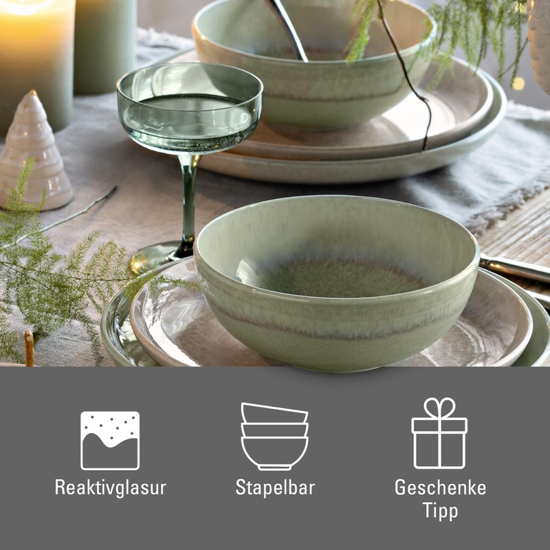 Like Villeroy & Boch Perlemor Alga BOL 17 cm