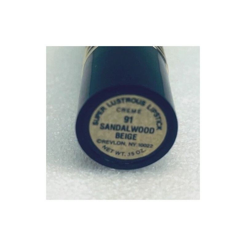 REVLON Super Lustrous Lipstick - #91 SANDALWOOD BEIGE x2 *ORIGINAL
