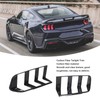 1 Pair Taillight Frame Dry Carbon Fiber Glossy Rear Light