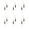 AMHDV Anti-Bottom Double Hooks, Pre Tied Fishing Hook with Floats