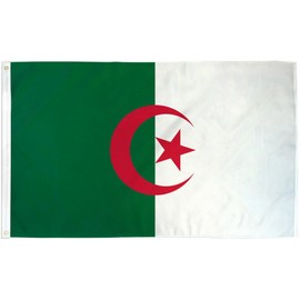 Algeria Flag 2x3ft Flag of Algeria Algerians Flag 2x3 House Flag 100D FABRIC