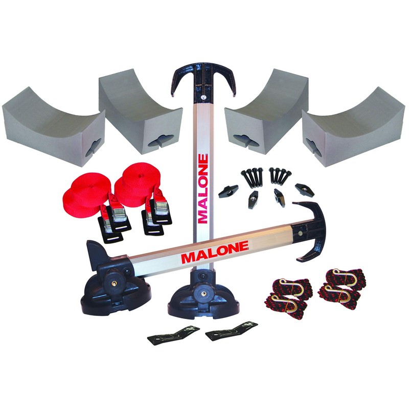 Malone Stax Pro2 Universal Car Rack Folding Kayak Carrier (2