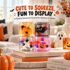 Halloween Sensory Squeeze Cubes 4-Pack, Mini Slow-Rebound Ice Cube Toys