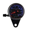 KIMISS Odometer Speedometer Gauge Universal M, 1986 Motorcycle Speedometer Cafe