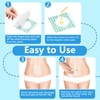 Castor Oil Patches, 40PCS DIY Castor Oil Pack Wrap（No Oil）