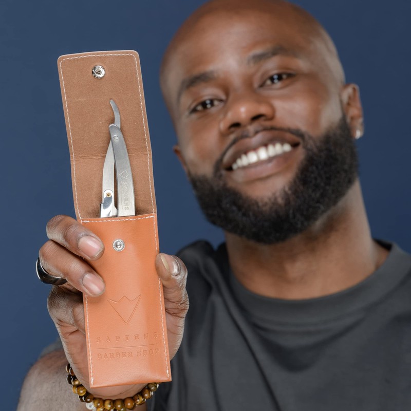 Sapiens Barbershop Men's Razor with Weschel Blade - Beard Razor