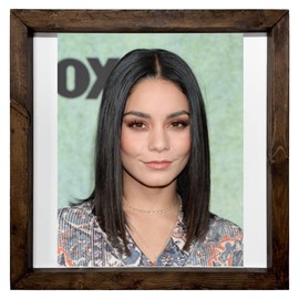 FC Carino Vanessa Hudgens - A Nice Print with Wood Frame FCA #FCAG2373528, White Background, 6X6
