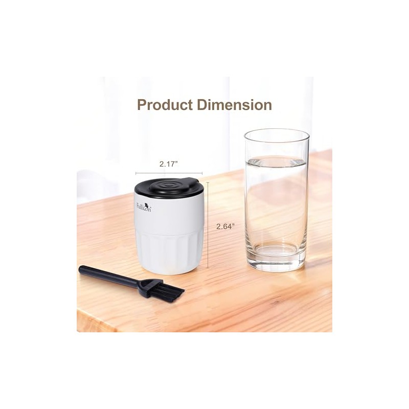 Fullicon Pill Crusher for Tablets, Stainless Steel Head Tablet Crusher,