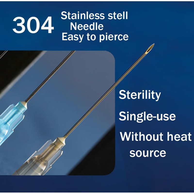 Paquete de 100 unidades de 25 Ga 5/8 pulgadas Envuelto