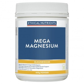 Ethical Nutrients Buy Ethical Nutrients Mega Magnesium Powder Citrus 450g Online