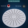 Round Rain Shower, Markcco 8'' Round High Pressure Shower Made