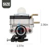 753-05676 Carburetor Kit for Troy Bilt TBP6160 Trimmer TB4BP TB4BPEC