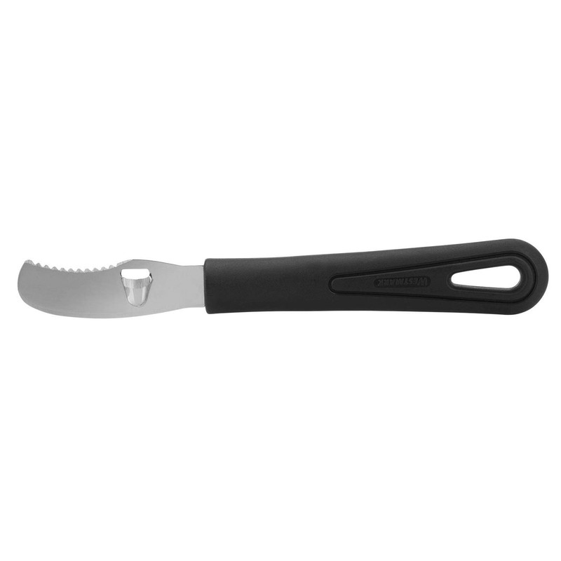 Westmark" Gentle Orange Peeler, Stainless Steel Black/Silver, 19 x 2.7