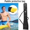 Kayak Paddle Bag for 2 Paddles Adjustable Canoe Paddles Storage