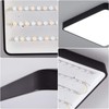 Ganeed LED Ceiling Light Flush Mount,24W 12-Inch Modern Ceiling Lamp