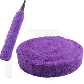 5M Tennis Racket Grips Badminton Racquet Grip Tape Absorbent Towel Racket Overgrip Anti-Skid Towel Grip Wraps Big Reel Towel Tape Roll for Pickleball Racket Bike Handle Fishing Rod