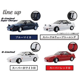1/64 TOYOTA MR2 AW11 [All 4 Types Set (Full Comp)] Gacha Gacha Capsule Toy