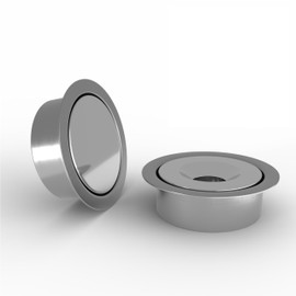 Mega Handles Concealed Magnetic Door Catch for Dummy Doors, Elegant Magnetic Closet Door Catch