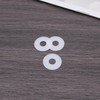 eMagTech 50Pcs PTFE White Spool Profile O-Ring Gasket For 6mm