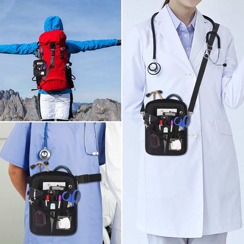 BOVKE Tools Pack Storage Bag with Plenty of Pockets for