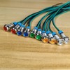 Gebildet Pack of 10 6 mm 3V-4.5V-5V-6V-7.5V-9V LED Metal Indicator