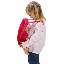 Corolle Les Classiques Doll Accessories (Red/Fuchsia Baby Sling)
