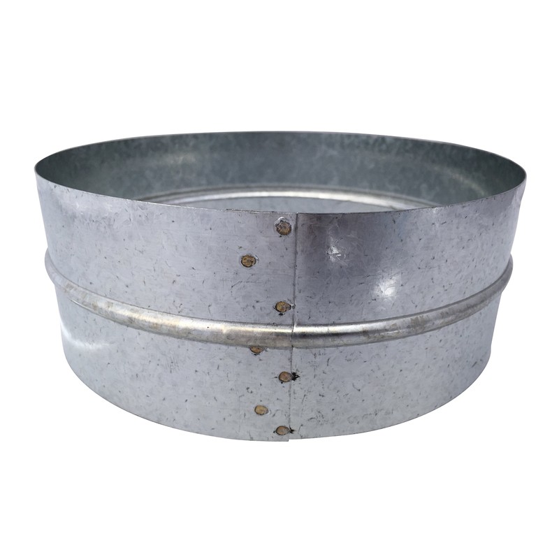 6 Inch Duct Connector Coupling Fits Round Flexible Hose, Semi