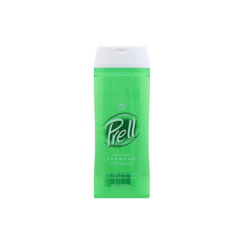 Prell Classic Clean Shampoo, 13.5oz Each (Pack of 2)