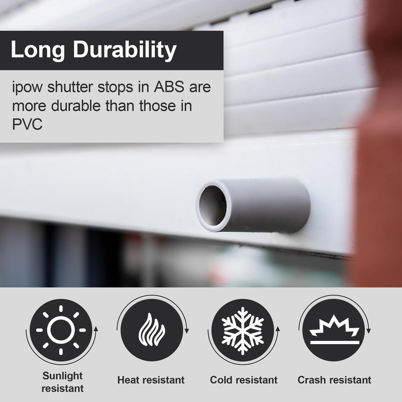 ipow Stop Stop for Roller Shutter Protection, Set of 10,