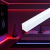 Muzata 10Pack 3.3FT/1M Plus-Size Spotless V Shape LED Channel Silver