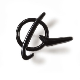 Boeing Symbol Black Nickel Pin