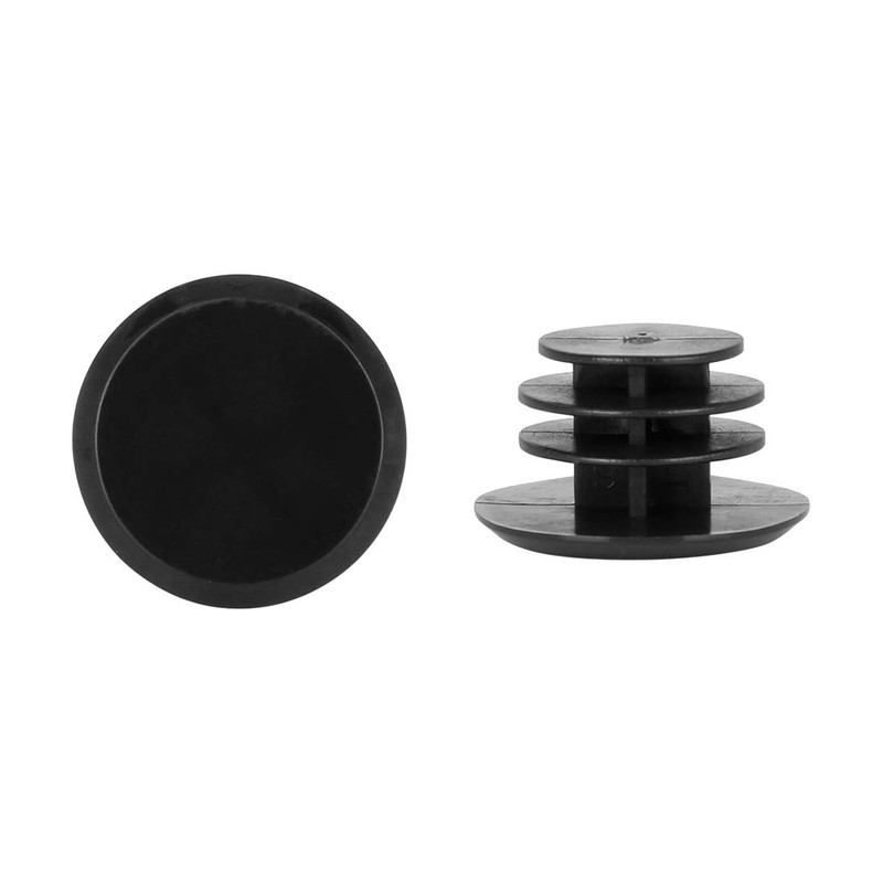 X AUTOHAUX 4pcs Bike Handlebar Bar Plastic End Plugs Caps