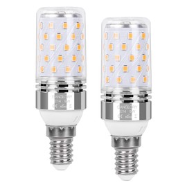 SanGlory SanGlory 2 Stck E14 LED Lampen Warmweiss 2700K, LED E14 9W Maiskolben Led Mais Birne E14 950 Lumen ersetzt 80W Birne, 360 Leuchtmittel E14, Kerzenleuchten