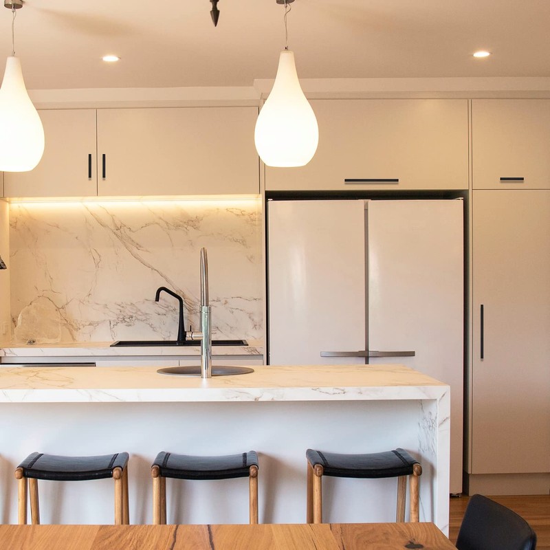 Ravinte 10 Pack Black Cabinet Pulls 4 Inch Square Cabinet