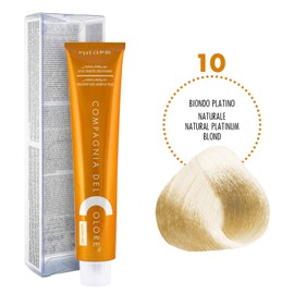 Compagnia Del Colore Semi Permanent Colour Ammonia Free 10ml Free Starry Lip Gloss 10 Nat Platinum Blonde