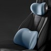 Car Lumbar Support Pillow for Driving – Memory Foam Back