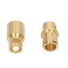 30 Sets Connector Plug 8.0 Gold Plated Brass High Accuracy