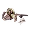 Door Knob Lock Universal Protection Entrance Keyed Double Side Interior