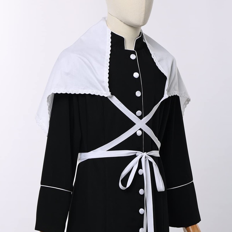 BLESSUME Church Priest Alter Amice, White, Large