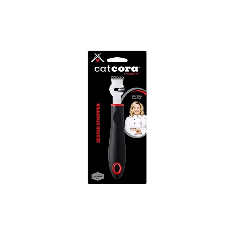 CatCora Citrus Zester Stripper, Professional Japanese Stainless Steel Blade For